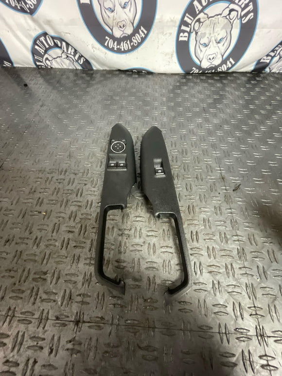 2015-17 Ford Mustang Window Control Switch Panels Pair- FOR COUPE 278
