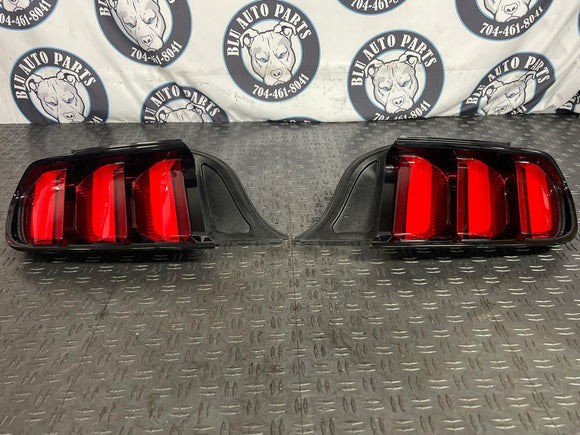 2015-17 Ford Mustang LH RH Taillights Pair OEM 278