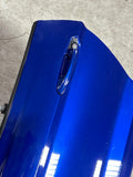 2015-23 Ford Mustang Driver Door Deep Impact Blue Assembly LH 278