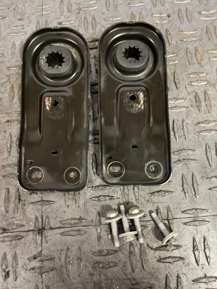 2015-23 Ford Mustang GT Upper Radiator Brackets Pair 278