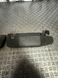 2015-23 Ford Mustang Sunvisors Pair- FOR COUPE, NON HOMELINK 278