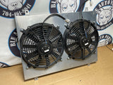 1987-93 Ford Mustang LX Custom Dual Fan Setup w/ Shroud 209