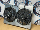 1987-93 Ford Mustang LX Custom Dual Fan Setup w/ Shroud 209