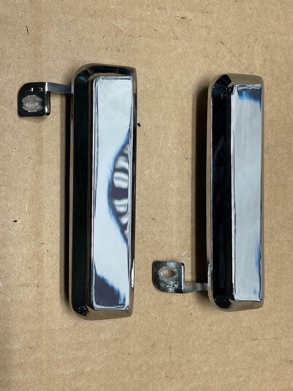 1987-93 Ford Mustang LX Aftermarket Chrome Door Handles Pair 209