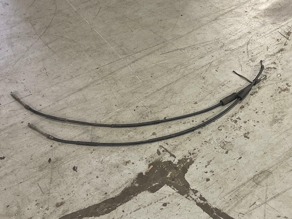 1987-93 Ford Mustang LX Parking Brake Cables Pair 209