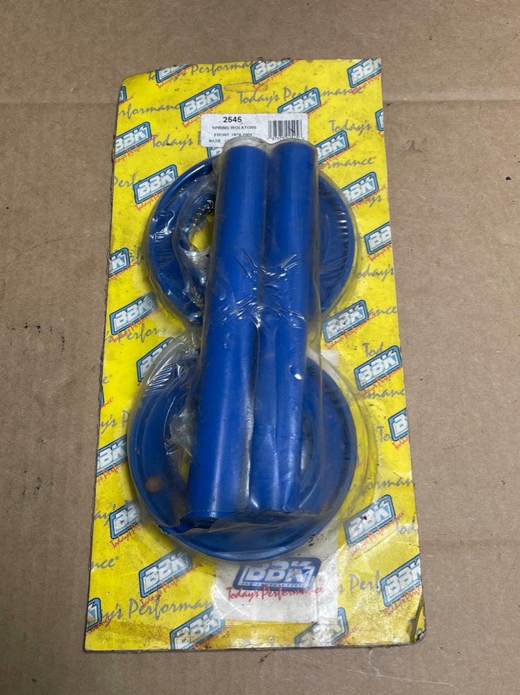 1979-04 Ford Mustang BBK Front Spring Isolators Kit 209