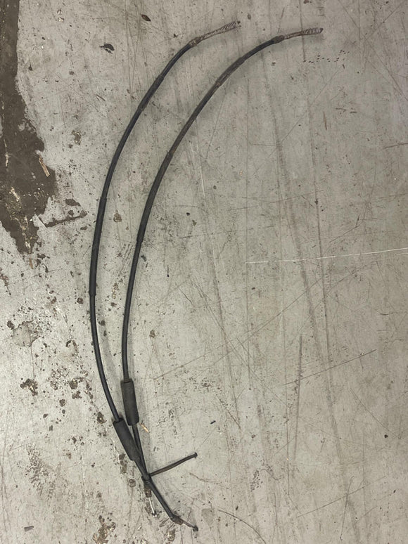 1987-93 Ford Mustang LX Parking Brake Cables Pair 209