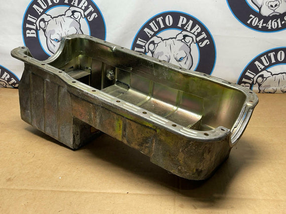 1987-93 Ford Mustang LX Aftermarket Zinc Oil Pan w/ Baffling 209