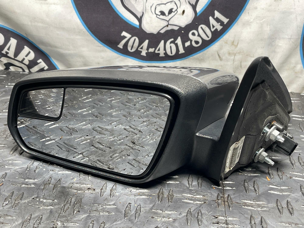 2011-14 Ford Mustang GT Driver LH Non Folding Mirror- CODE UJ, Double Glass 281
