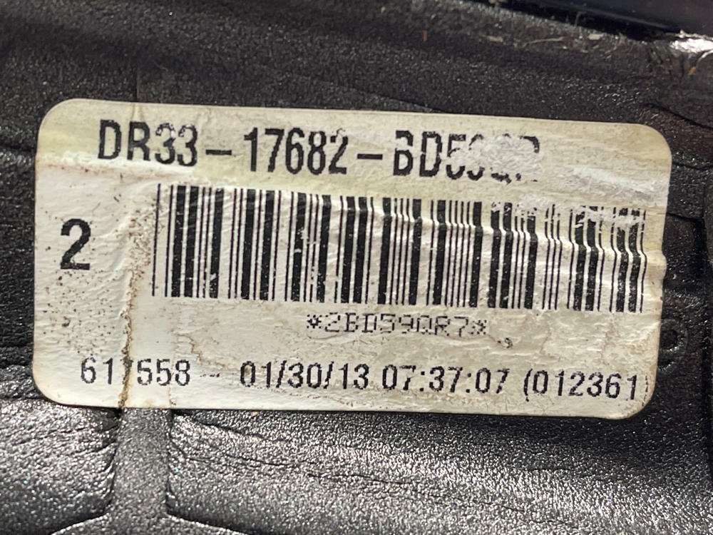 2011-14 Ford Mustang GT Pass. RH Non Folding Mirror- CODE UJ, Double Glass 281