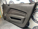 2013-14 Ford Mustang GT Interior Door Panel Pair- 42k Miles, Missing x1 Ring 281