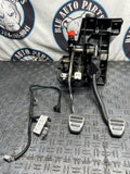 2011-14 Ford Mustang GT Pedal Assembly- Chrome Pedals, FOR MANUAL TRANS 281