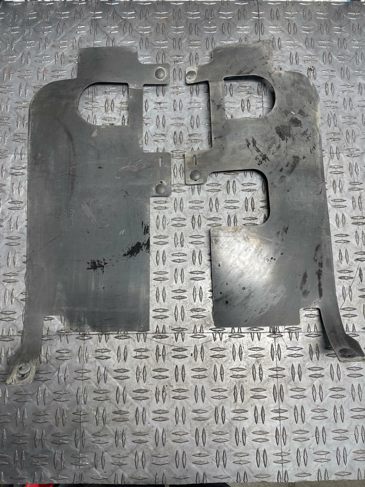 2003-04 Ford Mustang SVT Cobra Engine Bay Splash Shield Pair 283
