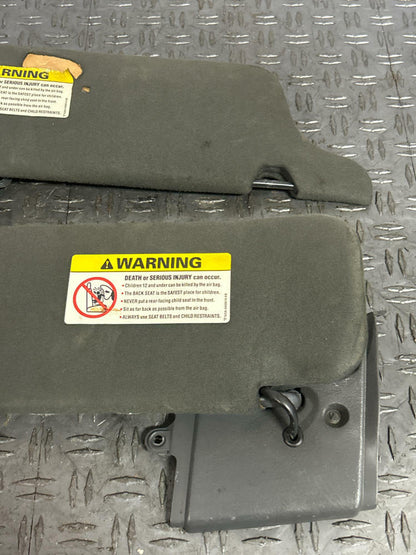 2003-04 Ford Mustang SVT Cobra Sunvisors Pair- for VERT NEED RECOVER 283
