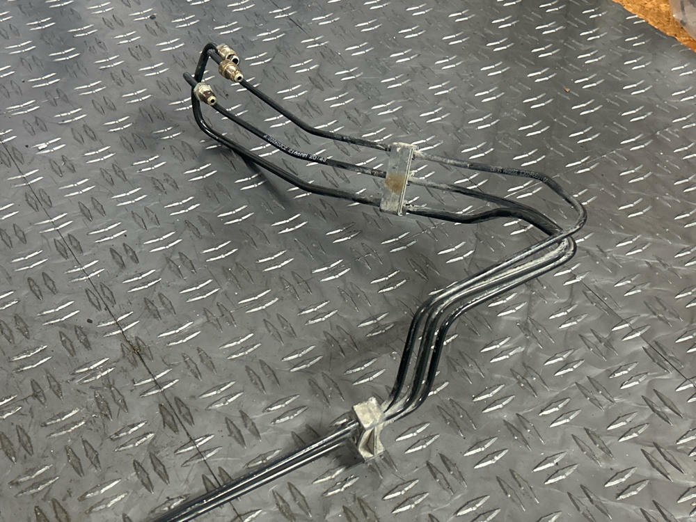 1999-04 Ford Mustang Front Brake Hard Lines- Run Across Core Support 283