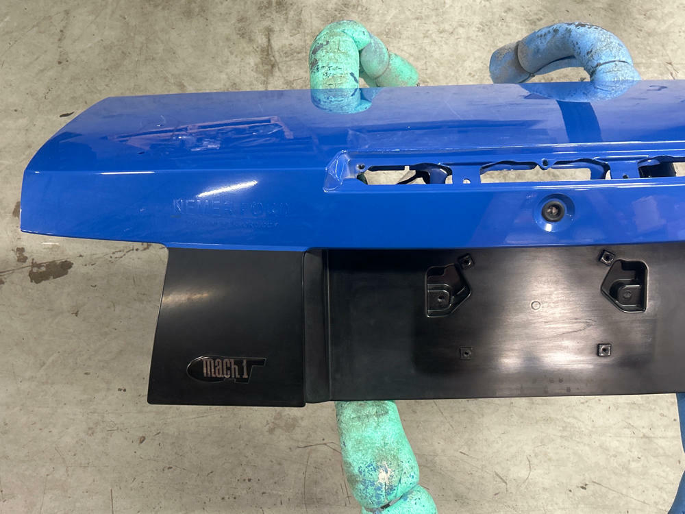 1999-04 Ford Mustang Mach One Decklid- Azure Blue, SEE DESC. 284
