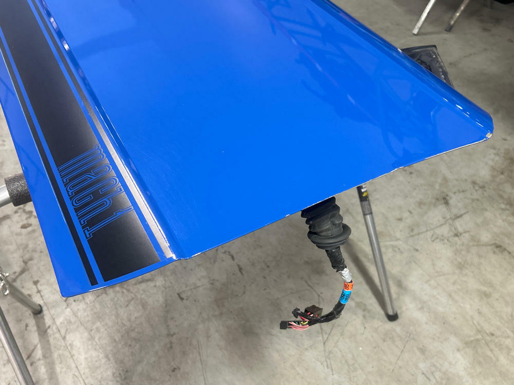 1999-04 Ford Mustang Mach One Passenger RH Door- Azure Blue, FOR COUPE 284
