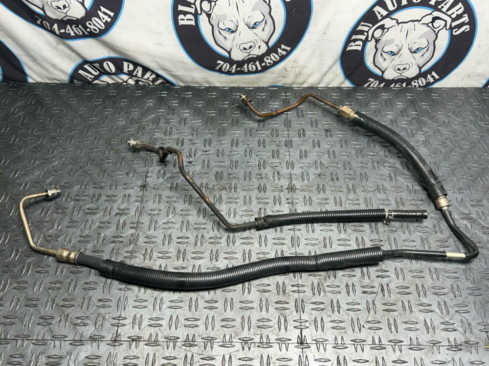 2003-04 Ford Mustang Mach One Power Steering Lines Pair 284