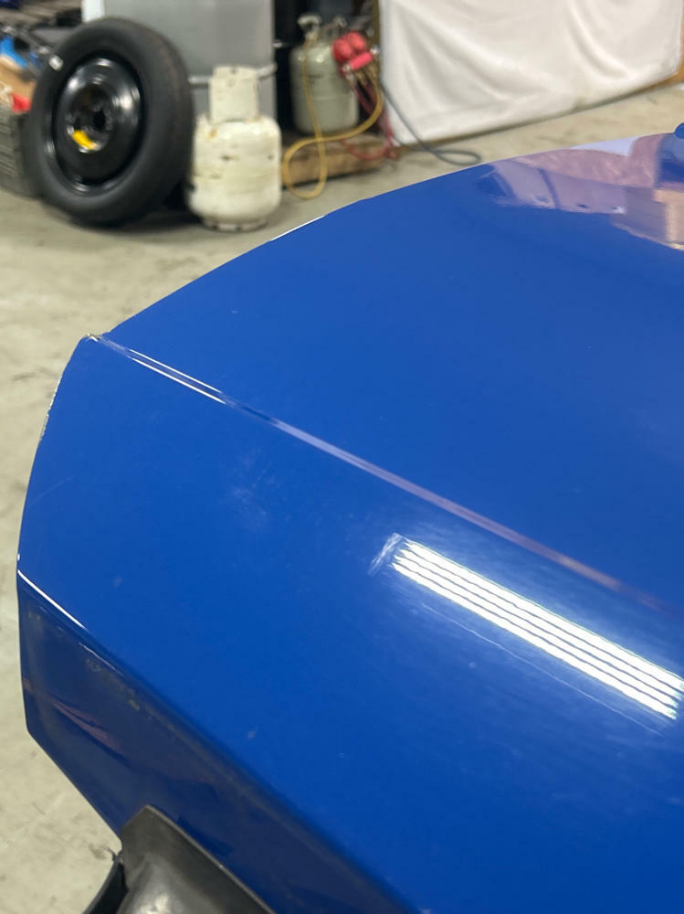 1999-04 Ford Mustang Mach One Passenger RH Door- Azure Blue, FOR COUPE 284