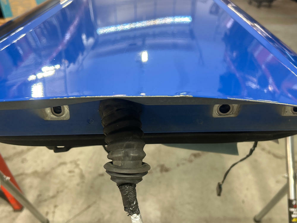 1999-04 Ford Mustang Mach One Passenger RH Door- Azure Blue, FOR COUPE 284