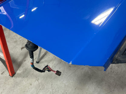 1999-04 Ford Mustang Mach One Passenger RH Door- Azure Blue, FOR COUPE 284
