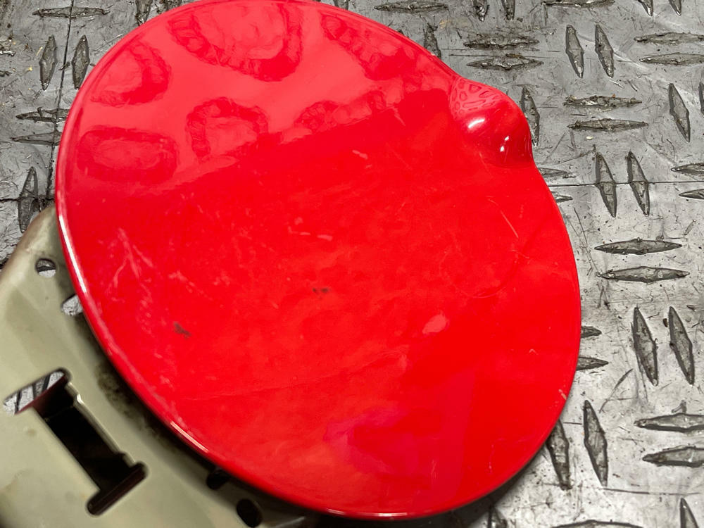 1999-04 Ford Mustang OEM Fuel Door- Torch Red (Code D3) 285