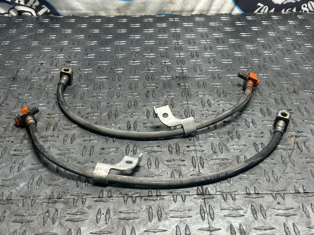 2015-23 Ford Mustang GT Rear Brake Caliper Soft Lines Pair 285