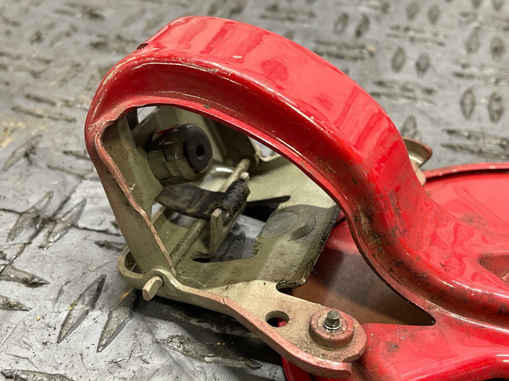 1999-04 Ford Mustang OEM Fuel Door- Torch Red (Code D3) 285