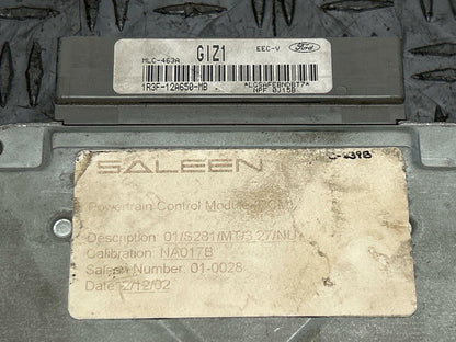 2001+ Ford Mustang GT Saleen S281 ECU- Code GIZ1 285