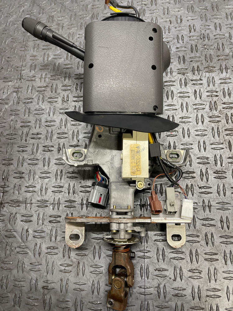 1999-04 Ford Mustang Steering Column Assembly- NO KEY, Dark Charcoal 285