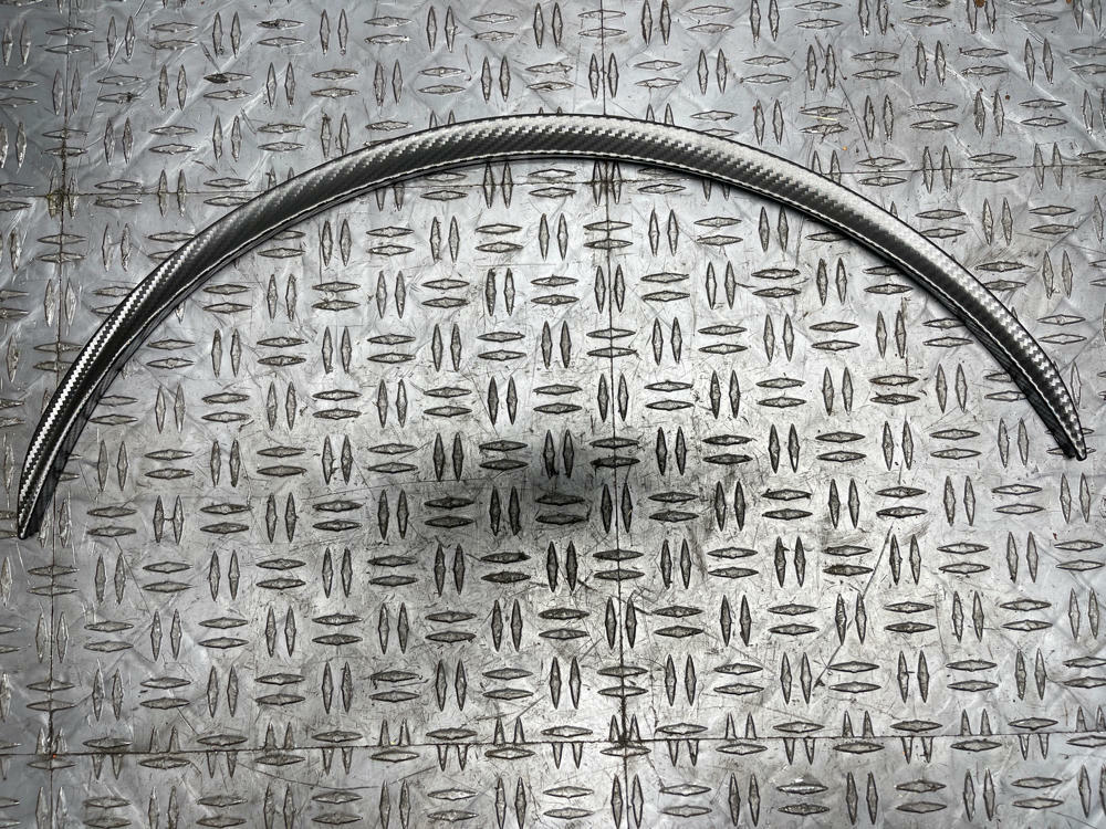 1999-04 Ford Mustang Carbon Fiber Fender Lip Extensions Set 285