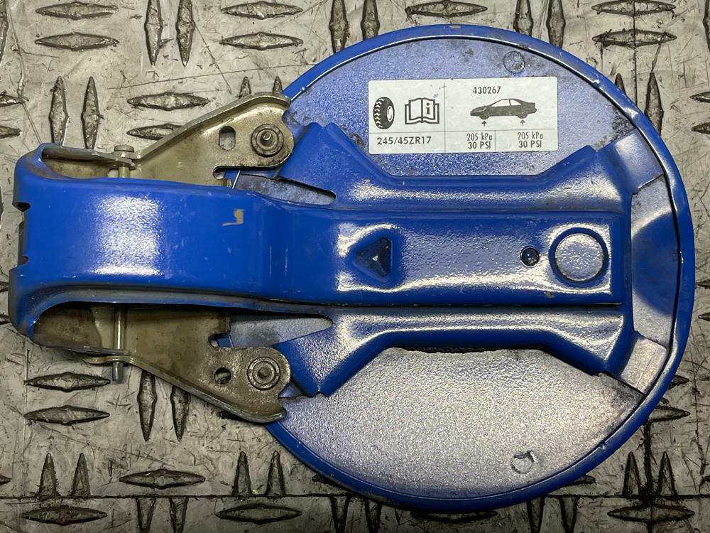 1999-04 Ford Mustang OEM Fuel Door- Azure Blue (Code L5) 285