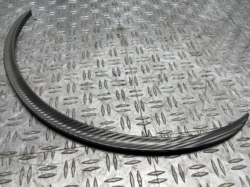 1999-04 Ford Mustang Carbon Fiber Fender Lip Extensions Set 285