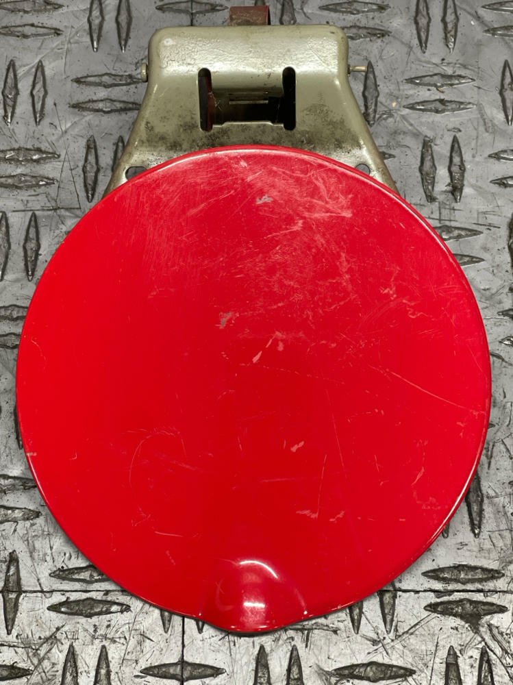1999-04 Ford Mustang OEM Fuel Door- Torch Red (Code D3) 285