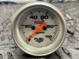 AutoMeter Lunar Series Fuel Pressure Gauge- WhiteFace 285