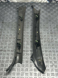 2003-04 Ford Mustang SVT Cobra Interior A-Pillar Pair- Dark Charcoal 255