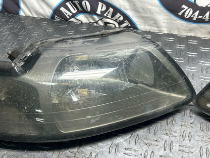 2003-04 Ford Mustang SVT Cobra Aftermarket Head Light Pair- Euro/Clears 255