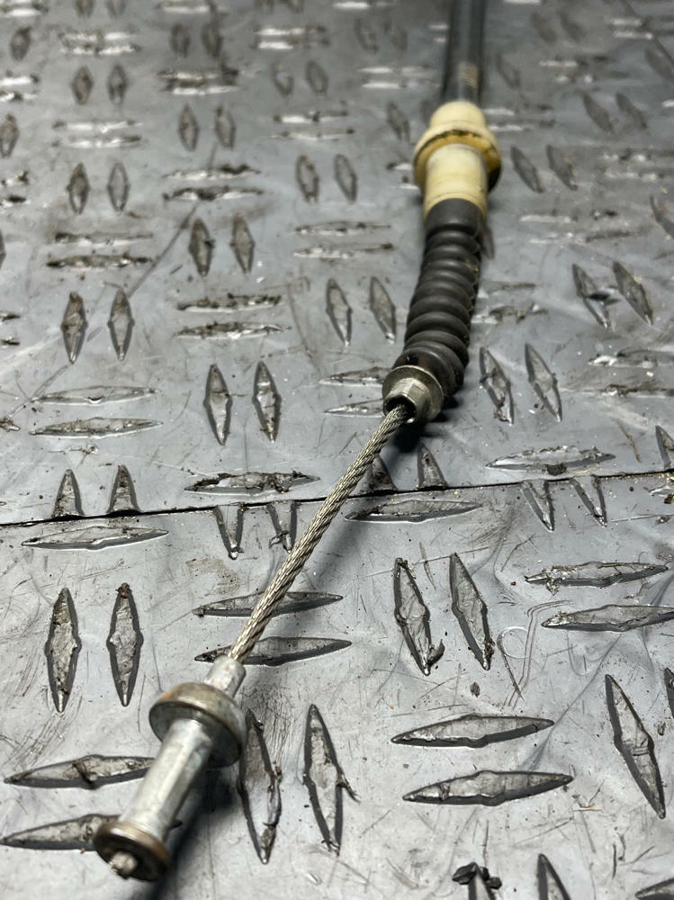 2003-04 Ford Mustang SVT Cobra REPOP Clutch Cable - Modded for Quadrant 255
