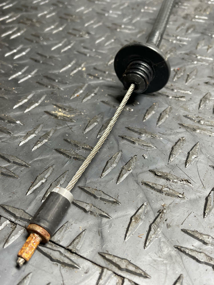 2003-04 Ford Mustang SVT Cobra REPOP Clutch Cable - Modded for Quadrant 255