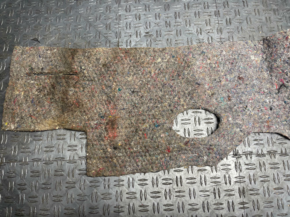 1999-04 Ford Mustang OEM Rear Seat Insulation- for CONVERTIBLE 286