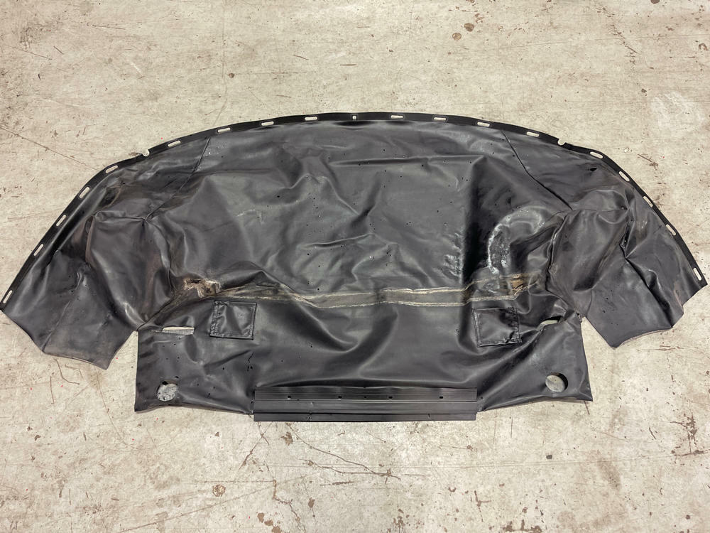 1999-04 Ford Mustang Leather Rear Seat Cover Panel- for CONVERTIBLE 286