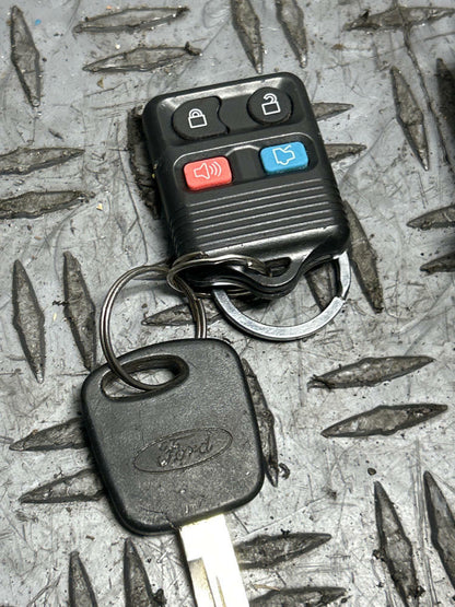 2003-04 Ford Mustang SVT Cobra Ignition & Key- MATCHED SET 286