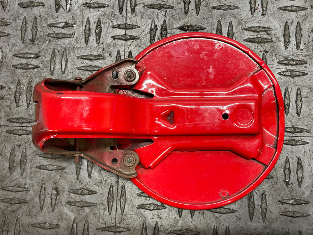 2003-04 Ford Mustang SVT Cobra OEM Fuel Door- Paint Code D3: Torch Red 286