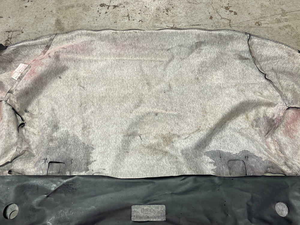 1999-04 Ford Mustang Leather Rear Seat Cover Panel- for CONVERTIBLE 286