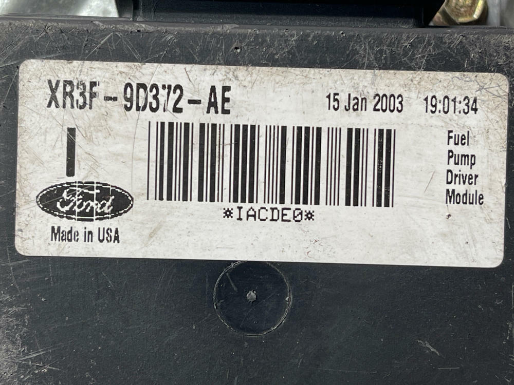 2003-04 Ford Mustang SVT Cobra Fuel Pump Driver Module