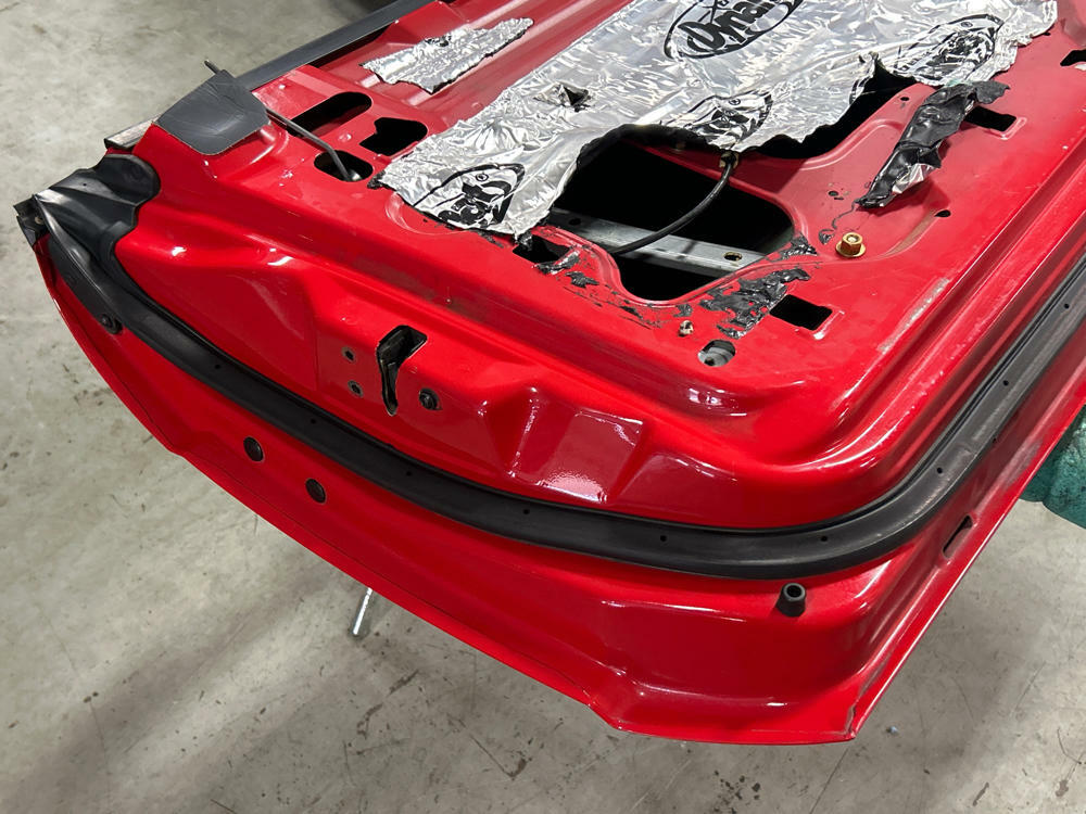 2003-04 Ford Mustang SVT Cobra LH Driver Door No Harness Torch Red D3