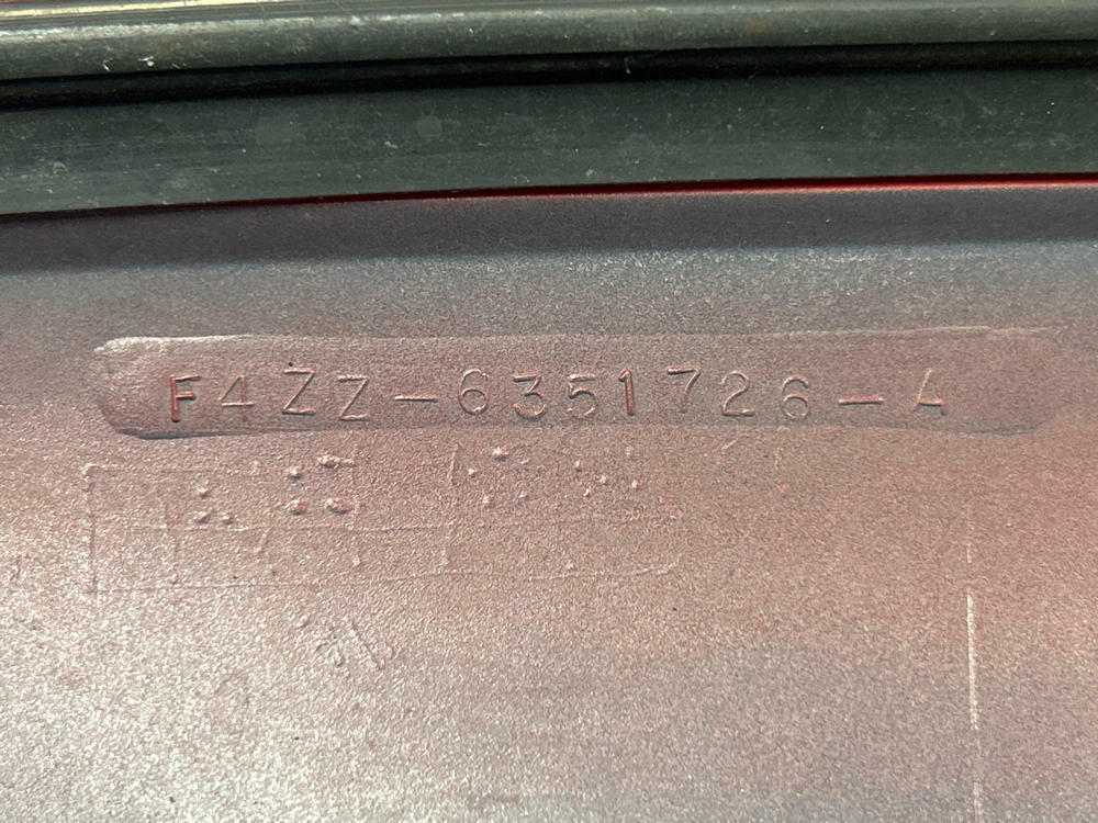 2003-04 Ford Mustang SVT Cobra Pass. RH Ext. A-Pillar- COUPE, Code D3 287