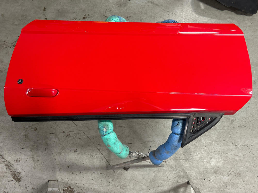 2003-04 Ford Mustang SVT Cobra LH Driver Door No Harness Torch Red D3