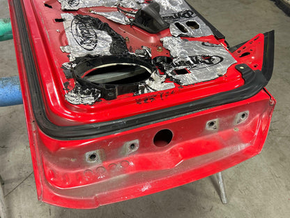 2003-04 Ford Mustang SVT Cobra LH Driver Door No Harness Torch Red D3