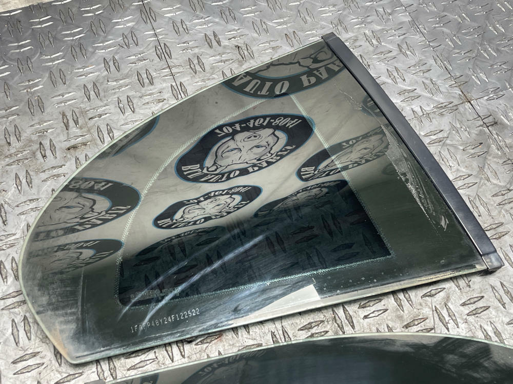 1999-04 Ford Mustang OEM CarLite Qrtr Glass Windows Pair- FOR COUPE 288